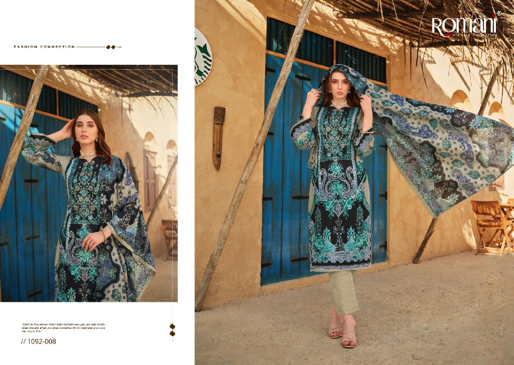 ROMANI PRESENTS AARZU VOL 9 HIT DESIGN SOFT COTTON PAKISTANI ETHNIC SALWAR SUIT