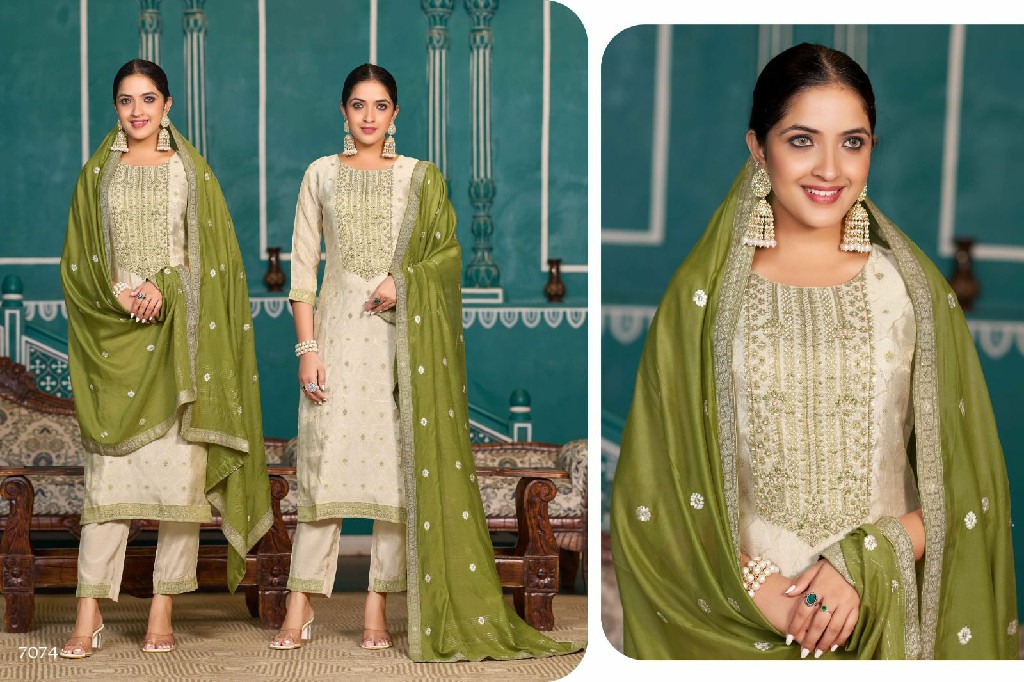 HRU India Siddhi Premium Vol-5 Wholesale Readymade 3 Piece Salwar Suits