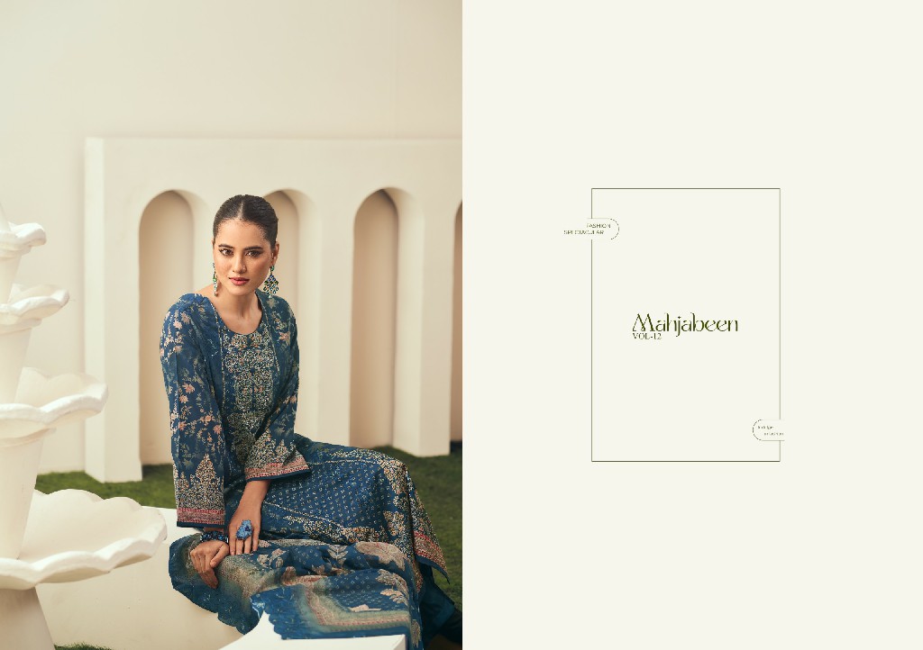 Shree Shalika Mahjabeen Vol-12 Wholesale Cotton Lawn With Embroidery Work Salwar Suits