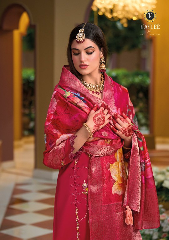 kailee fashion naqush fully stitch viscose silk traditional suit perfect for festivals