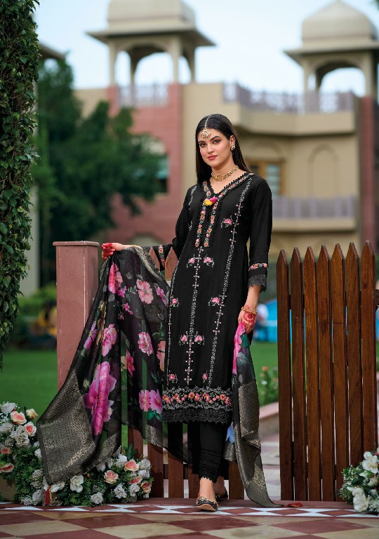 kailee fashion naqush fully stitch viscose silk traditional suit perfect for festivals