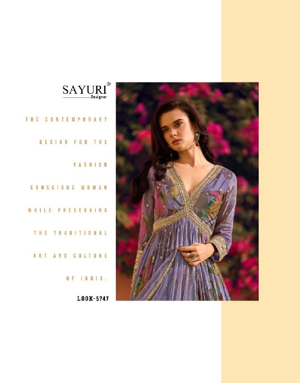sayuri designer rani chinon silk full stitch party wear aliya cut stylish suits for women
