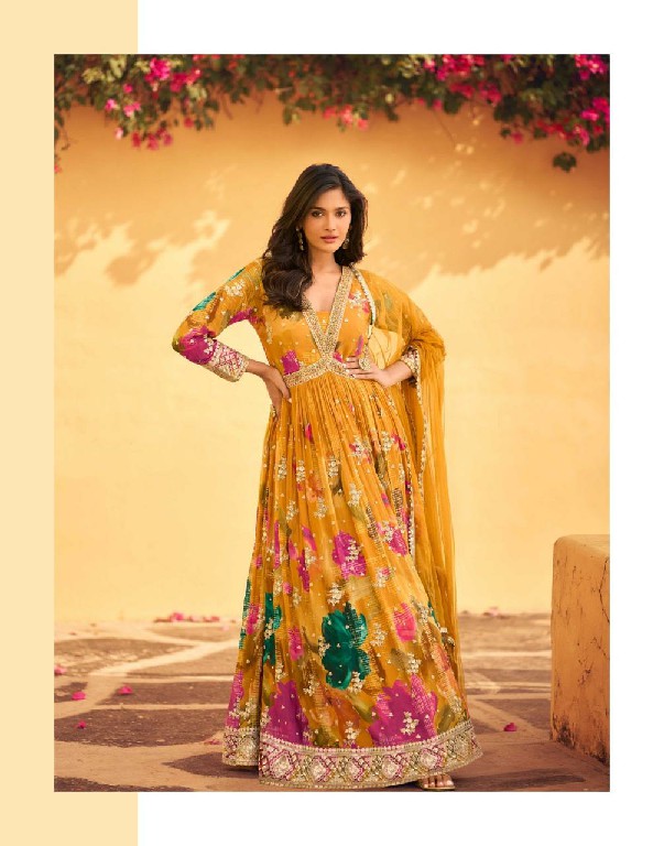 sayuri designer rani chinon silk full stitch party wear aliya cut stylish suits for women