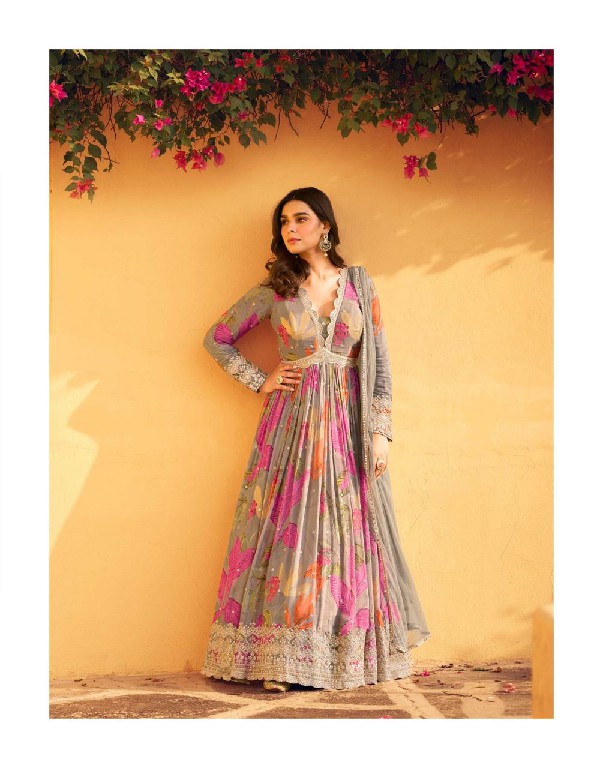 sayuri designer rani chinon silk full stitch party wear aliya cut stylish suits for women