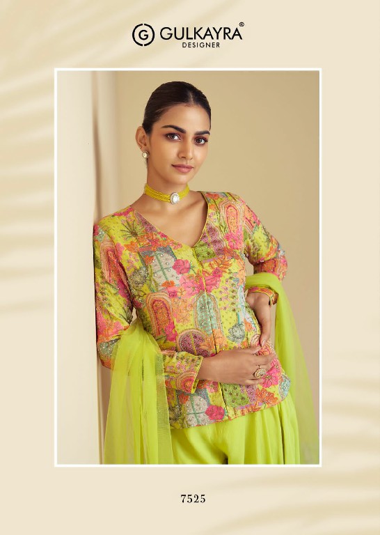 gulkayra designer zulfa readymade chinon traditional plazzo dress perfect for festivals