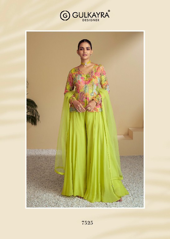 gulkayra designer zulfa readymade chinon traditional plazzo dress perfect for festivals