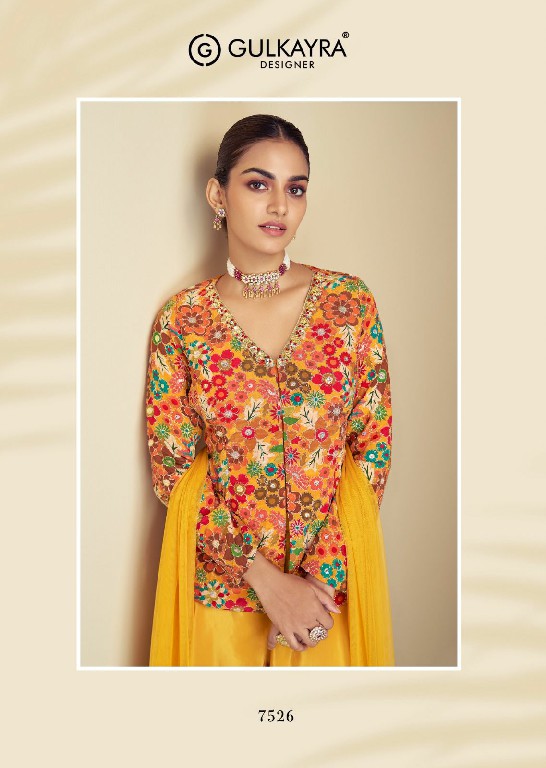 gulkayra designer zulfa readymade chinon traditional plazzo dress perfect for festivals