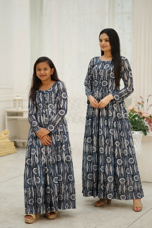 Aayaa Divisha Vol-2 Wholesale Readymade Mother Daughter Gown Collection