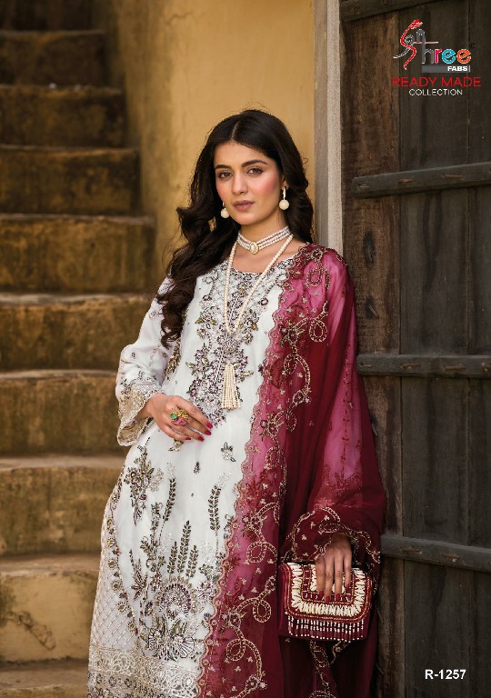 Shree Fabs R-1257 Wholesale Readymade Indian Pakistani Concept Suits