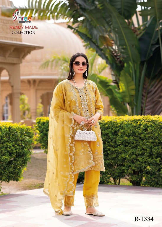 Shree Fabs R-1334 Wholesale Readymade Indian Pakistani Concept Suits