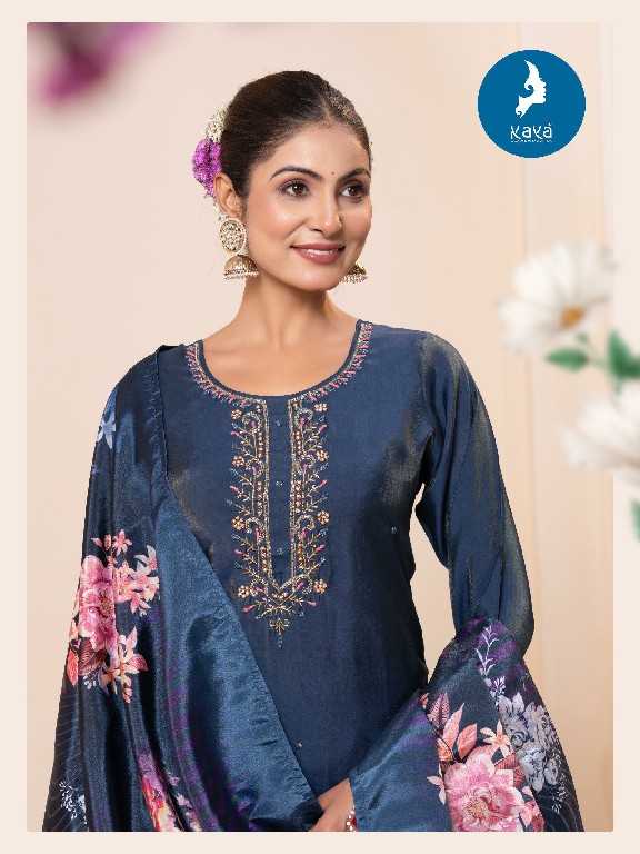 Kaya Krishti Wholesale Roman Shimmer 3 Piece Concept Straight Cut Suits