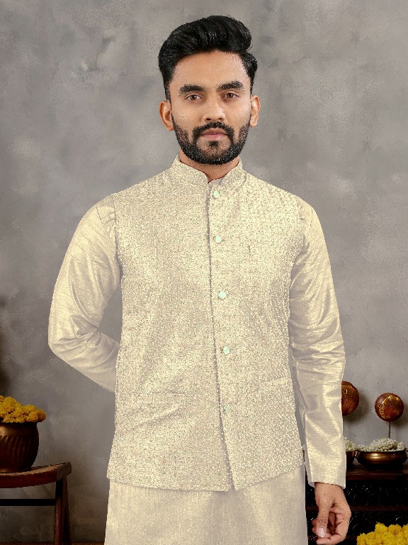 Banwery Manyavar Vol-3 Wholesale Mens Wear Kurta With Pajama And Koti