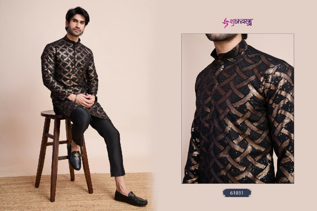 Shubhvastra Mens Tradition Wholesale New Exclusive Festival Wear Kurta - Collection