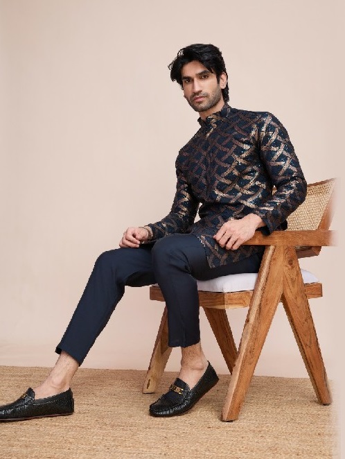 Shubhvastra Mens Tradition Wholesale New Exclusive Festival Wear Kurta - Collection