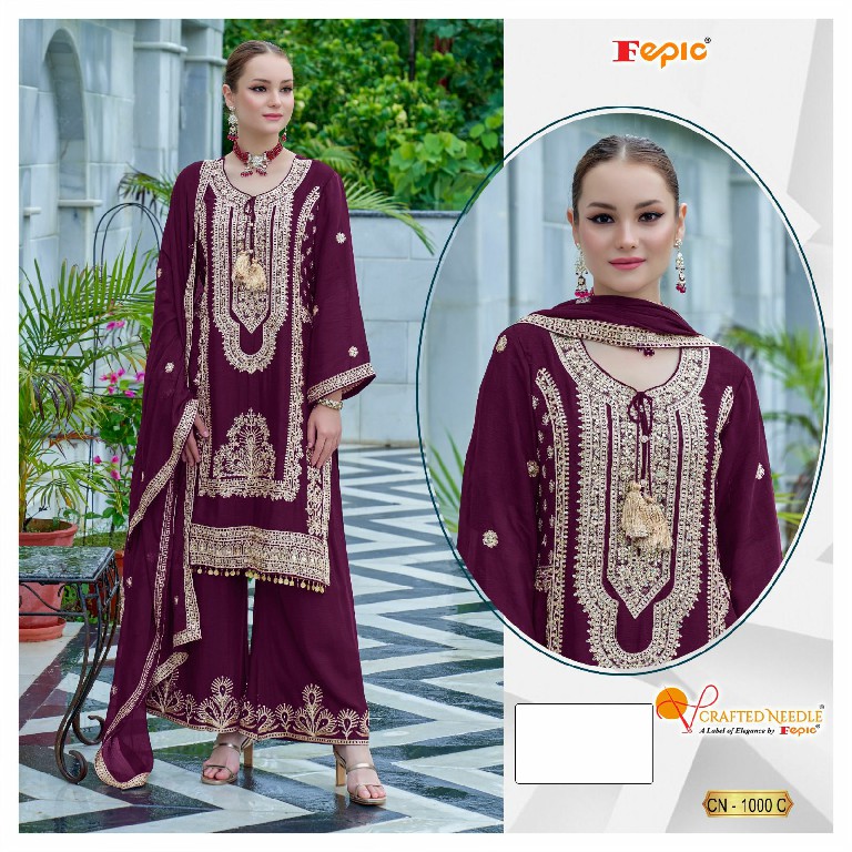 Fepic Crafted Needle CN-1000 Wholesale Readymade Indian Pakistani Suits
