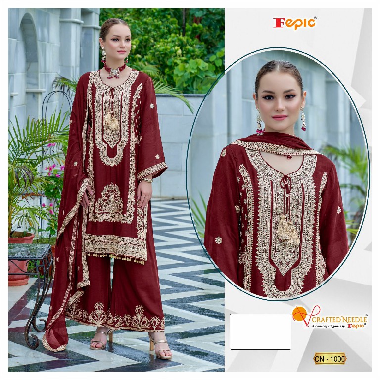 Fepic Crafted Needle CN-1000 Wholesale Readymade Indian Pakistani Suits