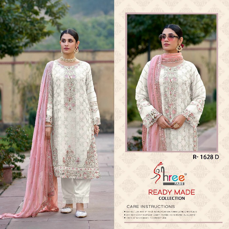 Shree Fabs R-1628 Wholesale Readymade Indian Pakistani Concept Suits