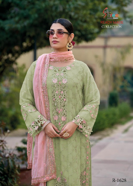 Shree Fabs R-1628 Wholesale Readymade Indian Pakistani Concept Suits