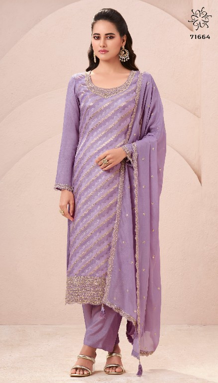 vinay fashion kuleesh aasmaa Vol-2 moga silk exclusive 3pcs dress for every occasion