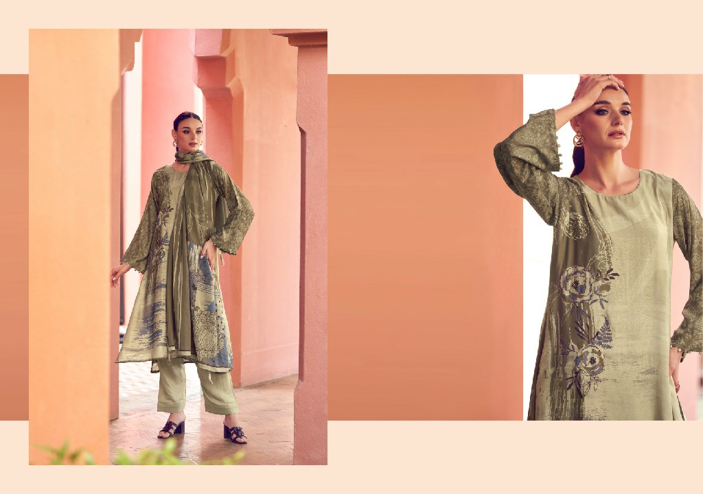 Sadhana Liyanaa Wholesale Pure Musline Silk With Khatli Work Salwar Suits