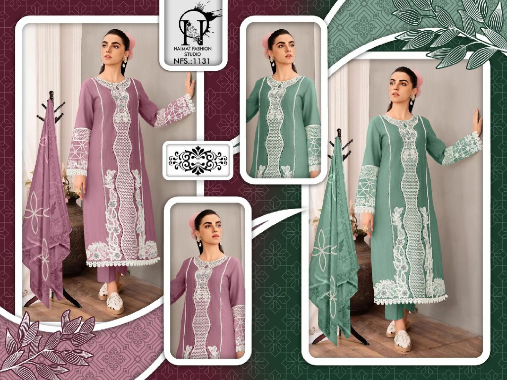 Naimat NFS-1131 Wholesale Formal Classy Embroidery With Hand Work Collection