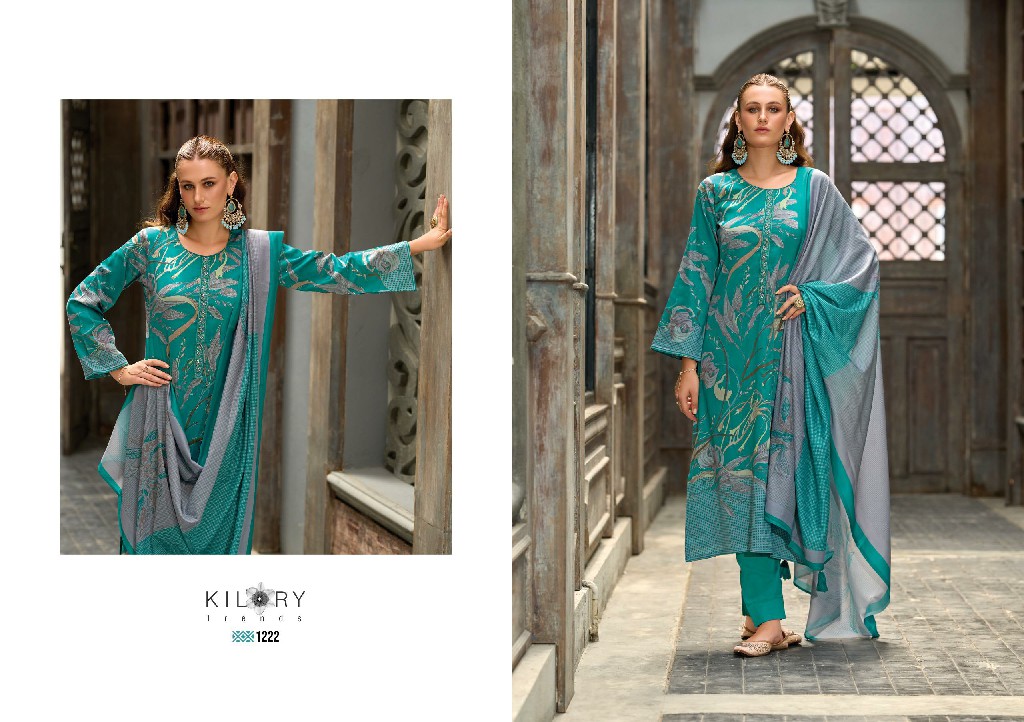 Kilory Mannat Wholesale Pure Jamm Cotton With Fancy Work Salwar Suits