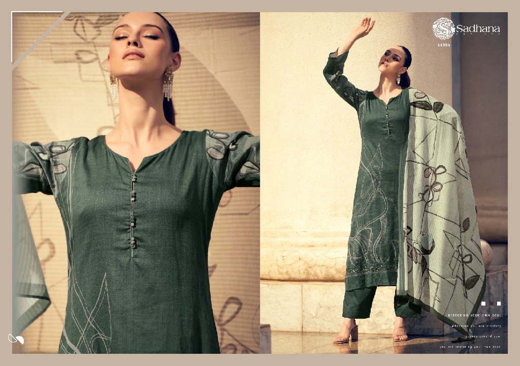 Sadhana Zayan Wholesale Pure Jamm Cotton With Fancy Work Salwar Suits