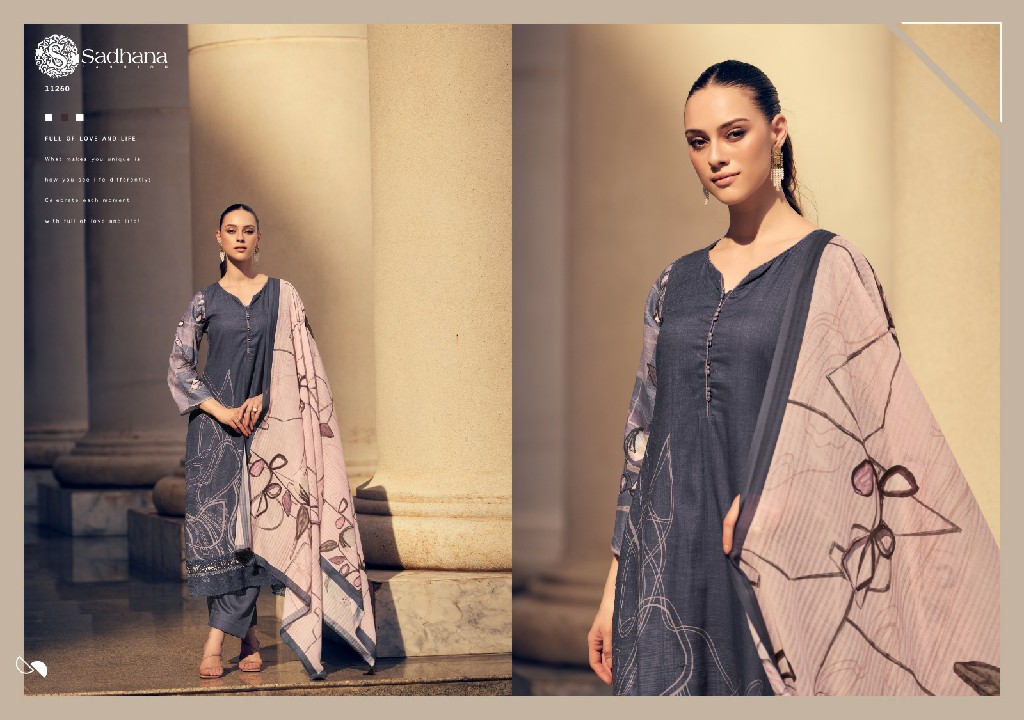 Sadhana Zayan Wholesale Pure Jamm Cotton With Fancy Work Salwar Suits