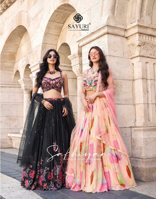 Sayuri Sakhiyaa Wholesale Free Size Stitched Fancy Lehengas Collection