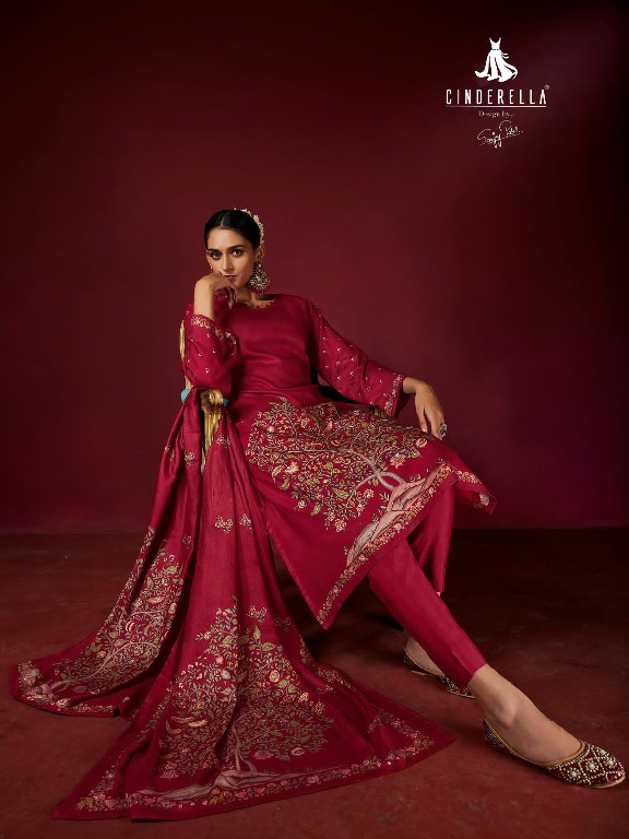 Cinderella Bandhan Wholesale Pure Russian Silk With Delicate Hand Work Suits