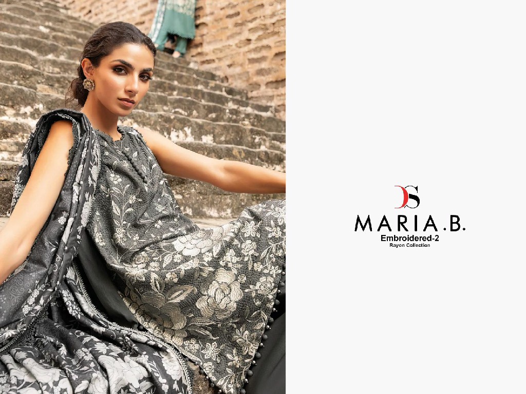 Deepsy Maria B Embroidered Vol-2 Rayon Collection Pakistani Concept Suits