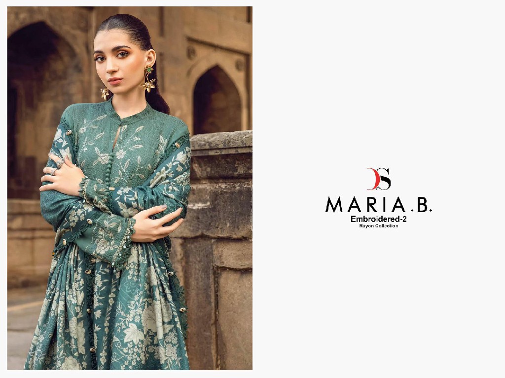 Deepsy Maria B Embroidered Vol-2 Rayon Collection Pakistani Concept Suits