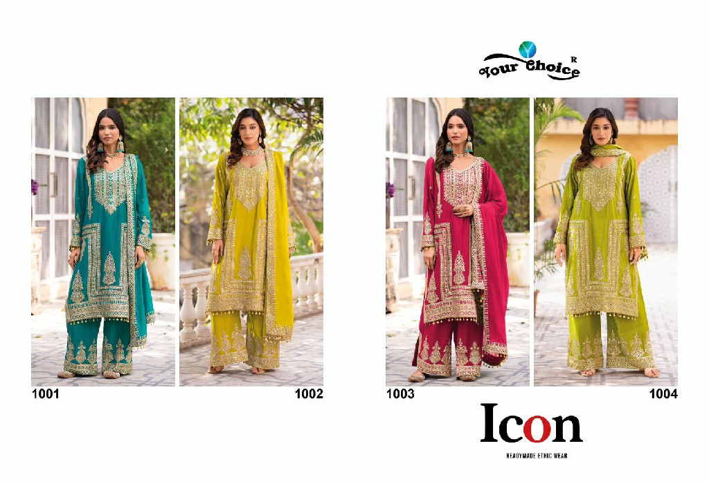 Your Choice Iconic Wholesale Free Size Stitched Ethnic Suits