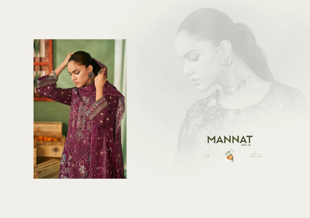 shree shalika mannat vol 14 cotton lawn digital print salwar kameez