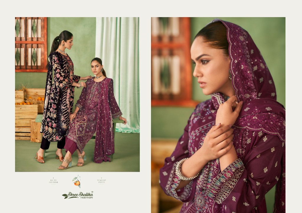 shree shalika mannat vol 14 cotton lawn digital print salwar kameez