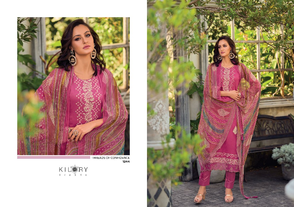 Kilory Zarokha Vol-2 Wholesale Pure Jamm Cotton With Work Salwar Suits