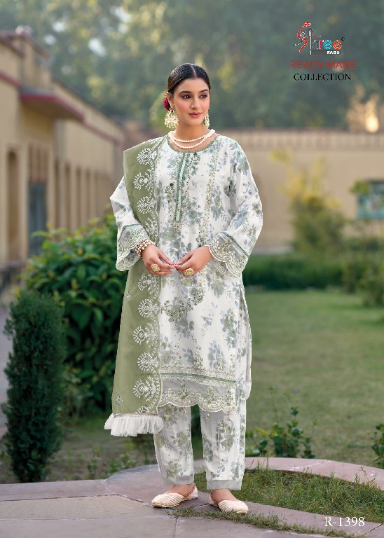 Shree Fabs R-1398 Wholesale Readymade Indian Pakistani Concept Suits