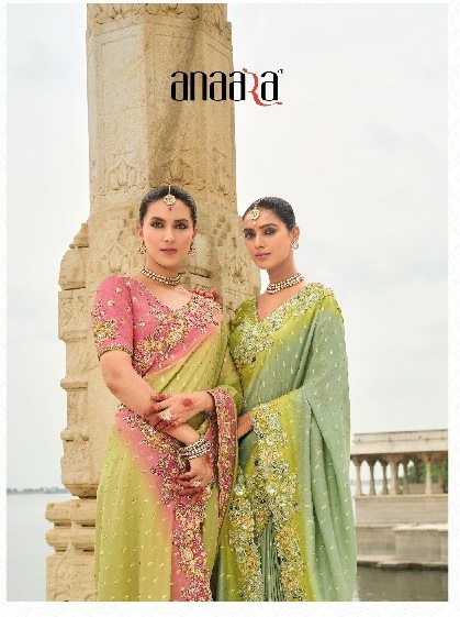 Anaara By Tathastu TE-7001 To TE-7011 Wholesale Designer Indian Sarees