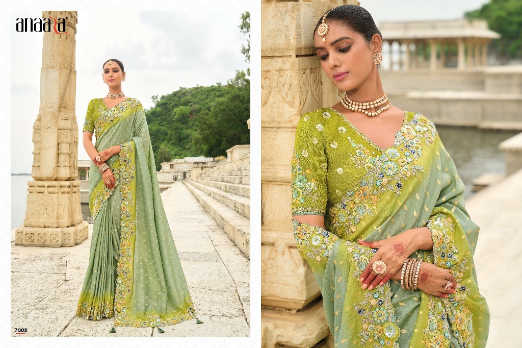 Anaara By Tathastu TE-7001 To TE-7011 Wholesale Designer Indian Sarees