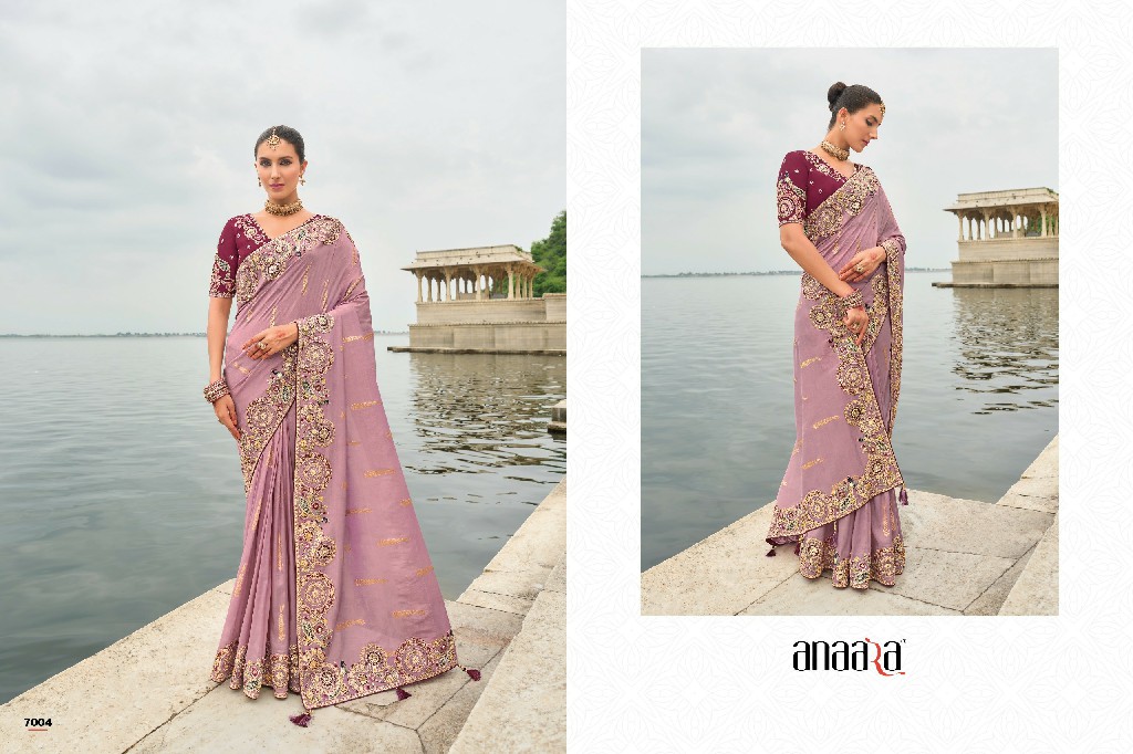 Anaara By Tathastu TE-7001 To TE-7011 Wholesale Designer Indian Sarees