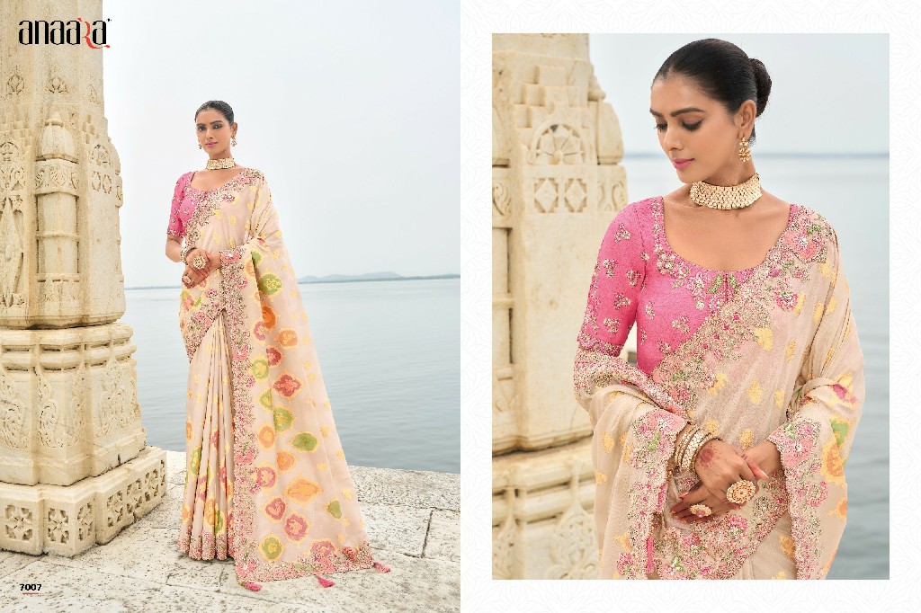 Anaara By Tathastu TE-7001 To TE-7011 Wholesale Designer Indian Sarees