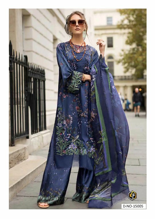 Kevalfab Maryum And Maria Vol-15 Wholesale Heavy Cotton Print Dress Material