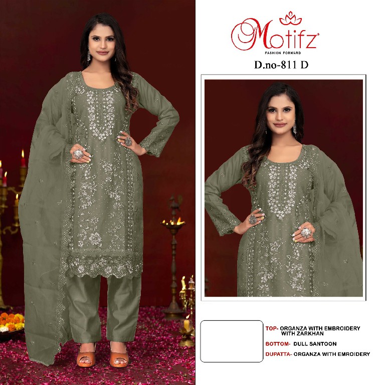 Motifz D.no 811 Wholesale Indian Pakistani Concept Salwar Suits