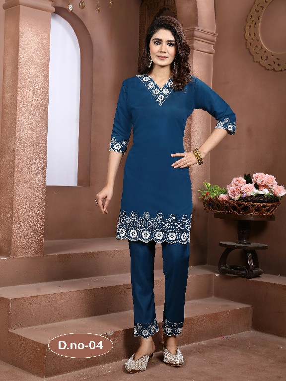 Krishna Trendz Shilpa Vol-2 Wholesale Roman Silk Top With Pant