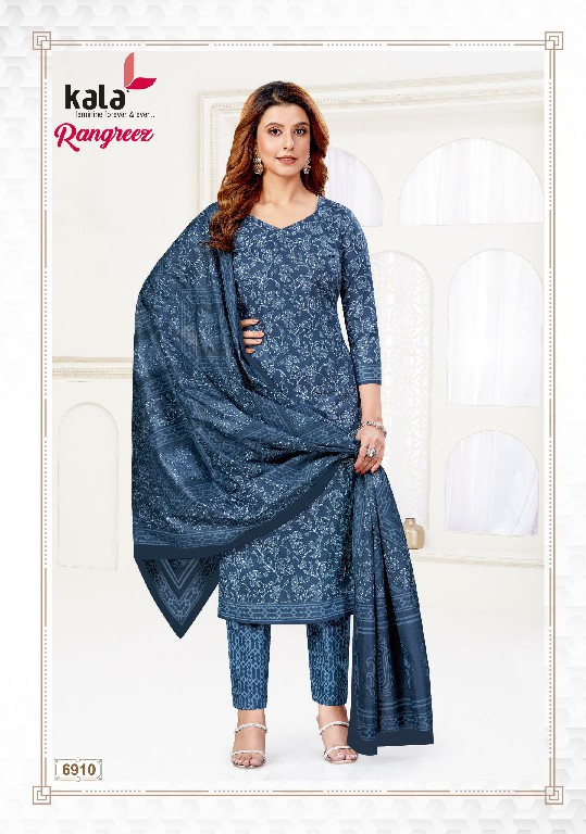 Kala By Tarika Rangreez Vol-1 Wholesale Pure Cotton Dress Material