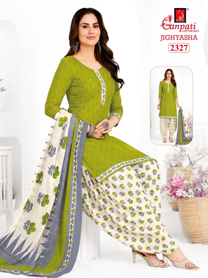 Ganpati Jigyasha Vol-23 Wholesale Shopping Patiyala Dress