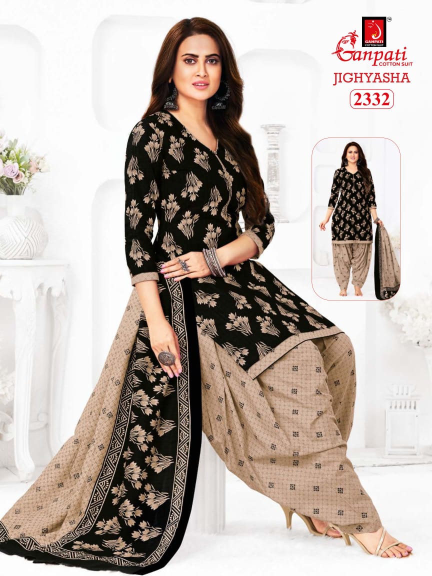 Ganpati Jigyasha Vol-23 Wholesale Shopping Patiyala Dress