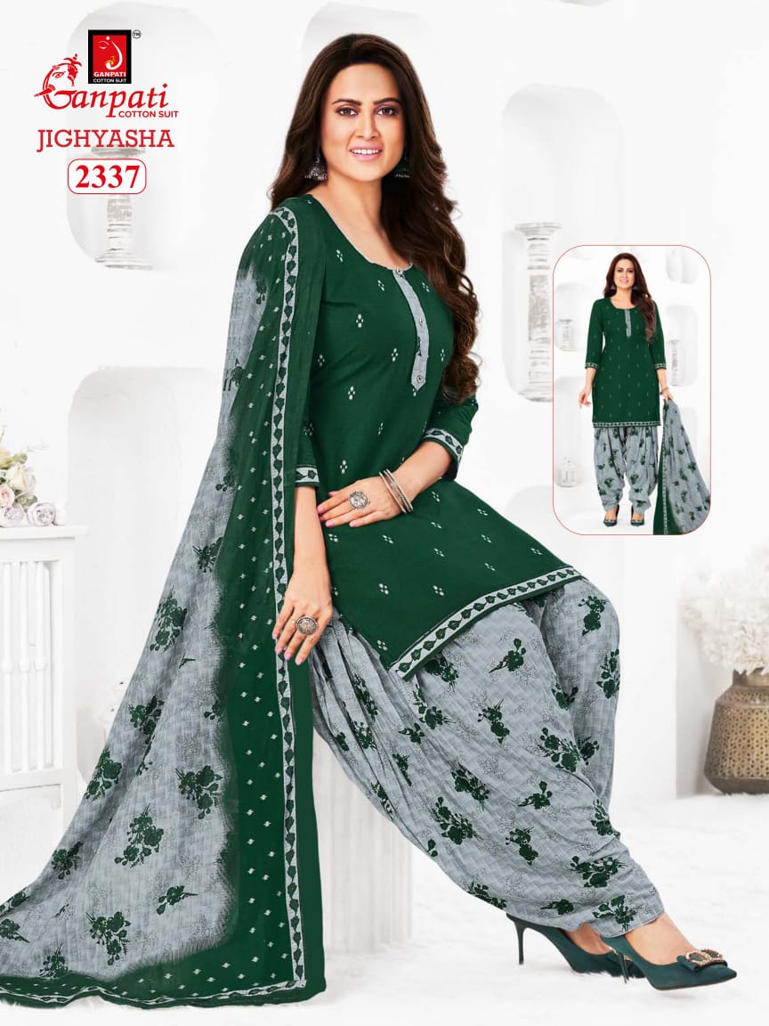 Ganpati Jigyasha Vol-23 Wholesale Shopping Patiyala Dress