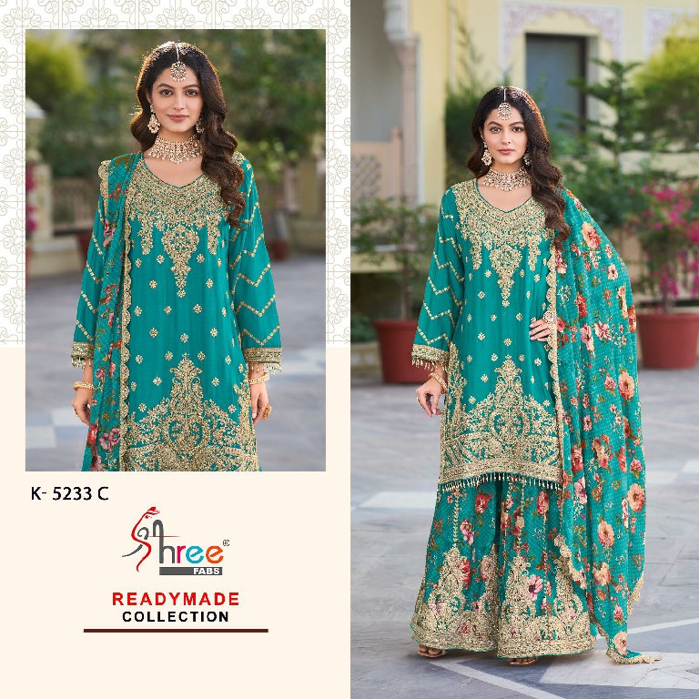 Shree Fabs K-5233 Wholesale Readymade Indian Pakistani Concept Suits