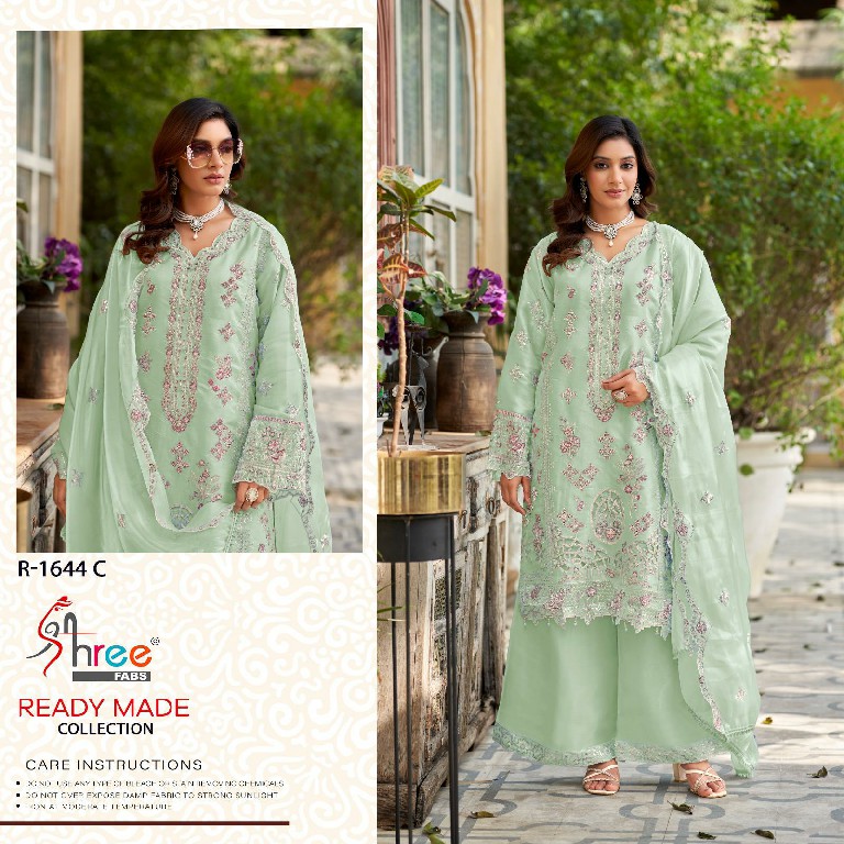 Shree Fabs R-1644 Wholesale Readymade Indian Pakistani Concept Suits